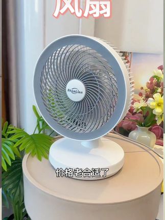 【清凉一夏】10寸桌面台式空气循环扇办公室宿舍电风扇床头静音壁扇
