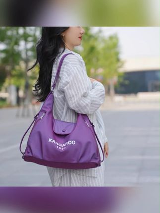 【袋鼠正品】升级加大2025新款高级感女包小众单肩托特包通勤多功能#包包 #单肩包 #单肩包包 #托特包 #女士包包