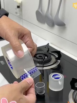 透明灶台厨房水槽防水贴防油防霉卫生间美缝胶带水池封边条防漏水#透明防水贴 #灶台防水 #厨房用品 #卫生间美缝 #防漏胶带