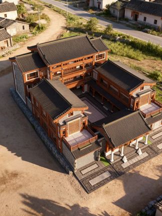 新中式京派四合院豪宅别墅设计 #四合院设计 #四合院图纸 #建筑设计 #别墅设计 #中式豪宅