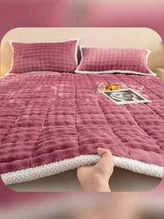 牛奶泡泡绒床垫床褥床盖家用学生宿舍保暖防滑铺底床护软垫子 #学生宿舍床盖  #牛奶绒床盖床褥子 #牛奶绒床垫 #家纺床上用品 #居家好物