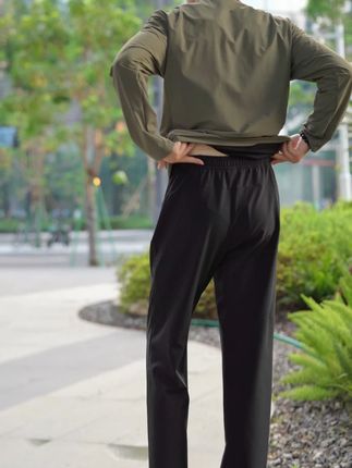 安踏这条大师腰2.0型男裤太绝了 #穿出高级感#百搭裤子#品质男装#简约大气#时尚休闲