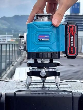 红外线水平仪高精准超亮白天强光太阳下专用12线强光贴地 360度旋转窗口 打线无死角 #绿光水平仪 #12线 #16线 #蓝光水平仪