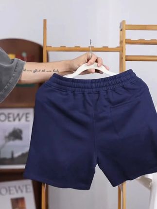 潮牌四分短裤 膝上5CM短卫裤 男士夏季运动休闲裤抽绳纯色4分中裤#谁穿谁好看 #穿出高级感 #遮肉显瘦 #品质女装 #出游穿搭