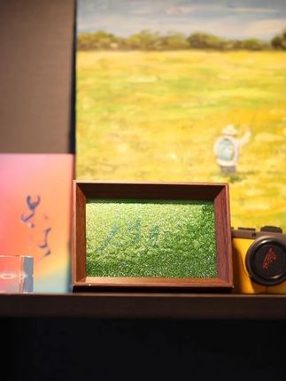 勇敢的去追寻你想过的生活,人生是旷野,而非轨道。 #书法#字画#中式木作文玩有多牛#非遗有好物#文玩探宝