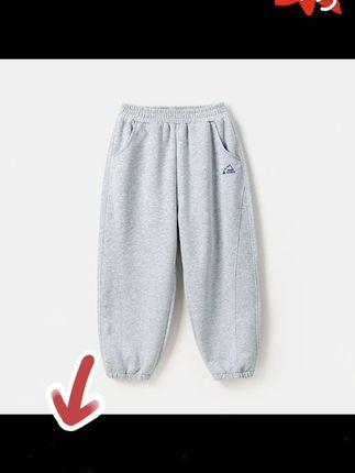 blue m的秋款卫裤,版型很正,面料软糯舒服,基础的百搭款 #高品质童装  #童裤