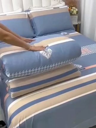 清仓加厚斜纹磨毛四件套床上用品学生宿舍被套床单单双人亲肤被罩