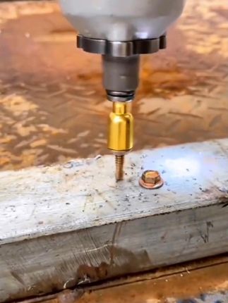 8mm燕尾钉彩钢螺丝六角金色套筒#燕尾钉 #五金工具 #彩钢螺丝 #六角金色套筒 #燕尾钉彩钢螺丝六角金色套筒