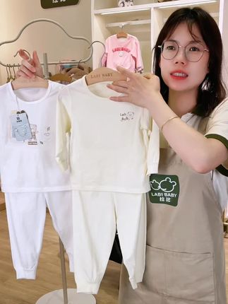 反季福利款,两位数两套纯棉套装#高品质童装 #睡衣 #童装 #拉比