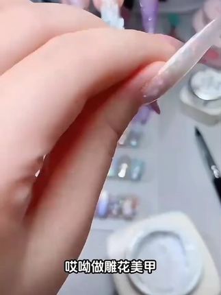 未风雕花勺3D立体雕花胶2.0韧性/非韧捏捏胶不流动免洗白色5g/20g#未风雕花胶 #3D立体雕花 #捏捏胶 #手工材料 #免洗胶