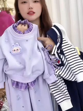 女童套装秋季2025新款儿童休闲时尚秋装女宝宝早秋洋气穿搭两 #女童套装 #秋季套装 #萌娃穿搭 #潮童穿搭 #潮童必备