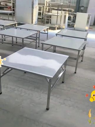 老婆买的这款不锈钢折叠桌太好用了,出门再也不用担心我的桌子乱了#不锈钢材质 #不锈钢制品 #不锈钢折叠桌