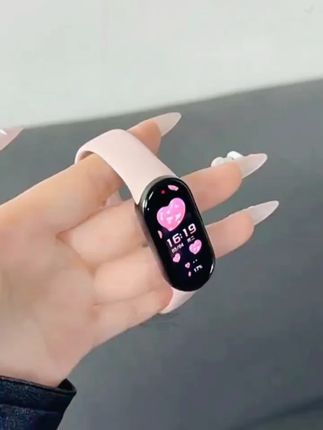 适用小米手环9硅胶表带Xiaomi手环8代智能运动手环nfc版男女