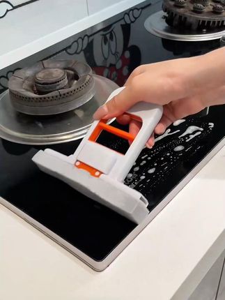 被我找到了这个#迷你海绵拖把 还是第一次见!好好用!单手就能操作不用洗抹布手都不用沾水!脏了清水冲一冲就干净!#免手洗拖把 #迷你小拖把