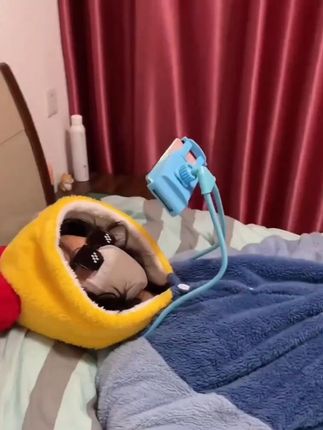 #挂脖手机支架 #懒人手机支架