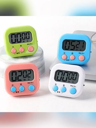 厨房定时器提醒器小闹钟记时器家用创意倒计时电子秒表学生计时器#厨房好物 #定时器 #家用小物件 #学生用品 #计时工具