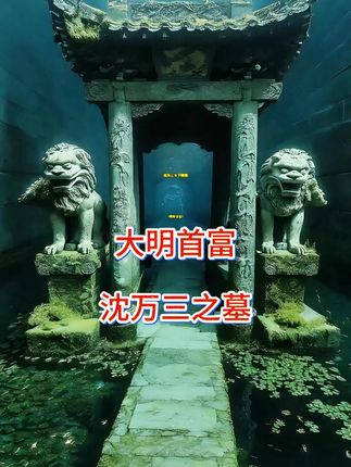 大明首富“沈万三”的陵墓之谜,AI模拟 #沈万三 #沈万三聚宝盆 #陵墓 #考古