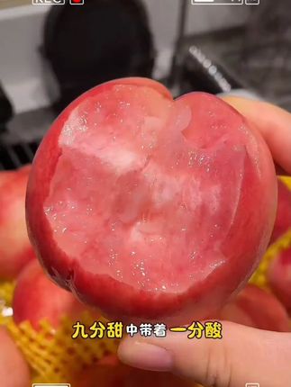 口感又脆又甜!满口的桃香味儿!#山东蒙阴脆桃 #脆蜜桃 #脆桃