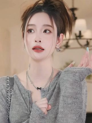 秋季新款针织衫显瘦修身外套百搭上衣#谁穿谁好看 #ootd穿搭 #穿出高级感 #高级感穿搭 #显瘦穿搭