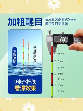 福翼李震老师浮钓鲢鳙专用漂强载饵醒目加粗尾大物浮漂鲢鳙鱼漂#钓鱼浮漂 #鲢鳙专用漂 #福翼浮漂 #钓鱼装备 #大物浮漂