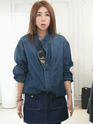 #轻奢女装 #品质女装 #唐老板嘉玲姐 #牛仔外套 #巴黎时装周
