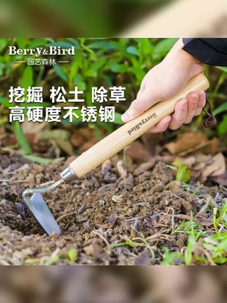田园生活好帮手,园艺森林小锄头 便捷实用,种菜养花必备神器! #berrybird园艺 #手刮锄 #我的花园 #爱花爱生活 #园艺工具