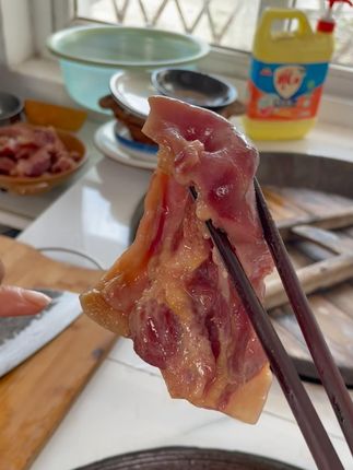 #咸货 #咸猪拱嘴 #风干猪拱嘴 #腊猪拱嘴 #腊味