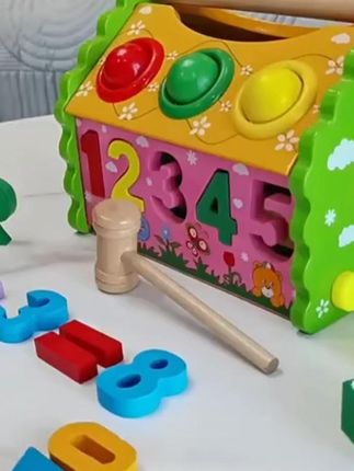 2 - 4岁宝宝必备!儿童早教十八孔智力盒积木玩具 #早教智力盒 #智力盒积木 #宝宝益智好物 #儿童益智玩具 #儿童早教玩具