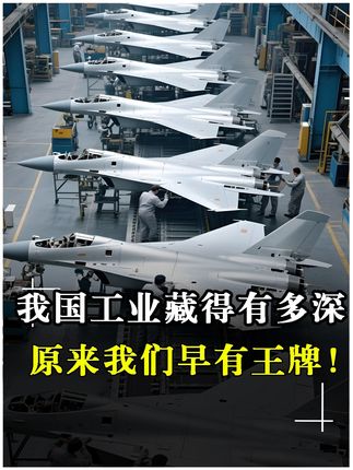 被西方技术卡脖子?工业大摸底后发现原来我们早有王牌! #歼20  #运20  #无人机