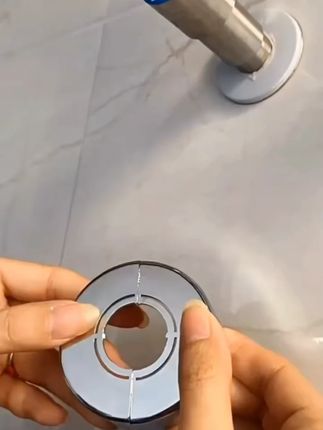 加高加厚分体式花洒拆卸盖水龙头三角阀小背篓热水器暖气管遮丑盖#花洒拆卸盖 #遮丑神器 #水龙头配件 #加厚配件 #家居好物