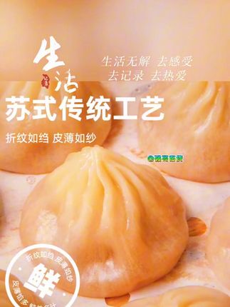 鹿有有苏州黑猪肉绉纱正宗灌汤小笼汤包灌汤包早餐包子#鹿有有苏州黑 #小笼包 #小笼汤包灌汤包 #正宗灌汤小笼汤包 #早餐包子