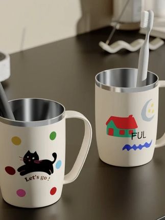 #洗漱杯 #牙杯 #情侣洗漱杯 #高颜值 #情侣漱口杯