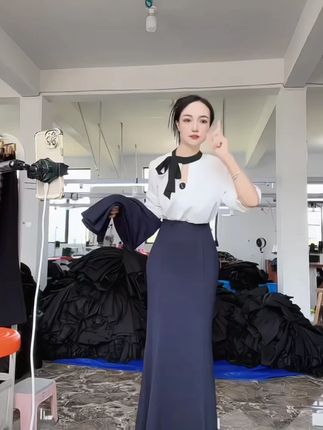 秋冬新款!高腰包臀鱼尾裙,尽显女性优雅气质! #百搭长裙 #高腰包臀裙 #秋冬鱼尾裙 #气质半身裙 #新款女裙