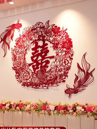 客厅沙发背景墙这样布置简单又出片~太好看啦#婚房布置 #婚庆用品 #备婚日常 #新婚婚房布置 #装扮婚房饰品