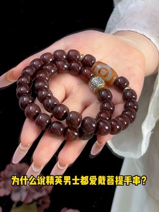 为什么说精英男士都爱戴菩提手串? #文玩爱好者#文玩手串#菩提#文玩#总有一款适合你