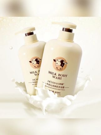 #郝邵文 推荐 韩婵牛奶润滑家庭装沐浴露奶味保湿香体持久800ml#韩婵沐浴露 #保湿沐浴露 #牛奶沐浴露 #奶味沐浴露
