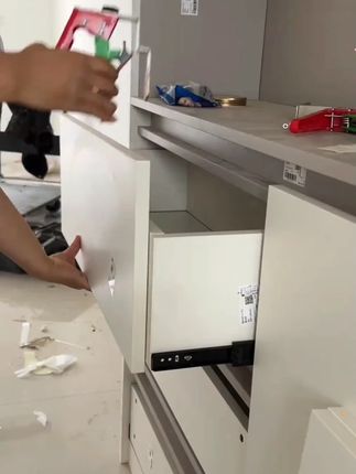 #装修工具 加长夹片,抽屉安装辅助夹,夹片更换方便,按压式快速安装,不伤板材