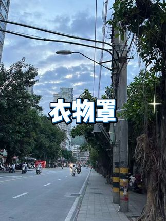 衣服防尘罩(半透明防潮衣罩) #防尘罩 #衣物防尘 #大衣保护罩
