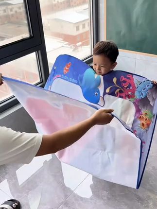 佳奇星儿童超大号清水画毯魔法水画布反复涂鸦玩具便收纳可重复用#儿童玩具 #清水画毯 #反复涂鸦 #可收纳玩具 #儿童创意玩具