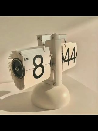 自动翻页时钟桌面钟表创意摆件客厅轻奢装饰欧式家装摆钟ins风#高科技摆件科技感  #自动翻页时钟  #桌面钟表摆台  #爆款热卖中