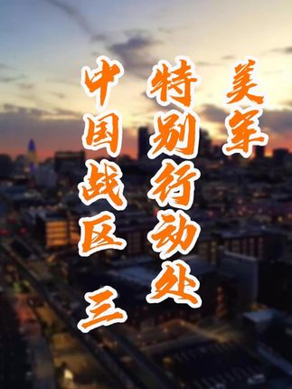 美军特别行动处中国战区 三