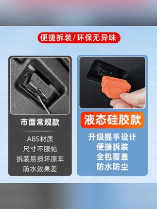 适用于长安/欧尚/启源 深蓝全系专用OBD接口保护盖诊断接口盖防尘#汽车用品 #OBD接口盖 #防尘保护盖 #长安车配件 #深蓝车配件