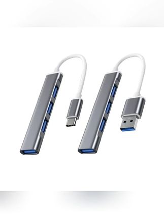 推荐#扩展器 #usb扩张器 #一拖四usp #扩展器分线器 #笔记本扩张器 usb3.0扩展器分线器多口type-c笔记本电脑转接一拖四usp拓展坞hub