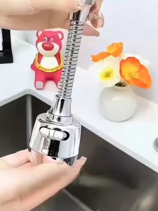 厨房水龙头延伸器防溅水神器万向旋转菜盆转换头加长卫生间起泡器