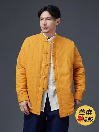 苎麻棉服外套,中国风盘扣棉衣,宽松加肥加大 #苎麻上衣#冬季外套#棉衣棉服#棉袄 #国风古韵