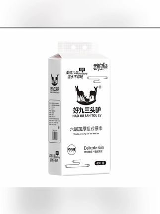 #挂纸 #纸巾 #抽纸 挂纸5层加厚可湿水大提多功能纸巾#家用纸巾 #家用抽纸