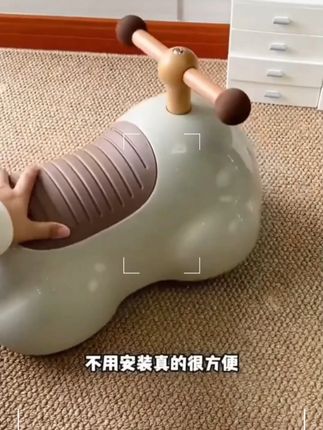 贝易花生车扭扭车1-3岁带拖斗车婴儿宝宝送礼物玩具防侧翻周岁 #宝宝好物推荐 #精选好物 #高品质 #视频同款在橱窗 #母婴好物