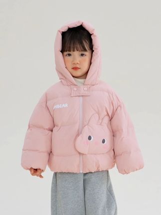 女童秋冬棉服|保暖又能穿出灵动感 防风领口 + 耐磨面料,宝妈超放心~萌趣图案,出门超吸睛#女童棉服 #女童冬装 #高品质童装 #骗你生女儿 #萌娃穿搭