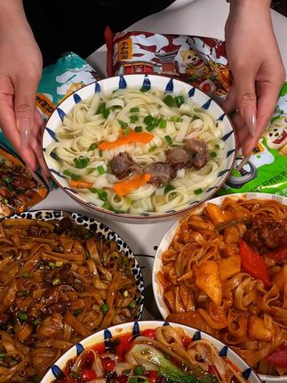 就是这一口劲道又好吃的面,还又10种口味#拌面 #汤面#速食美食#好吃到停不下来