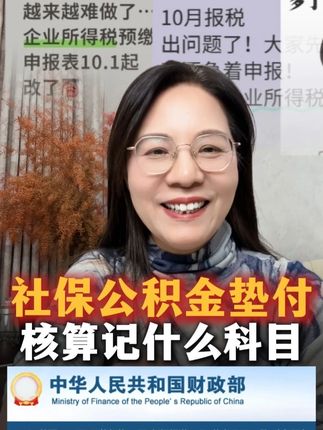 社保公积金垫付核算的三大问题,附完整分录 #财务 #会计实操 #之了课堂 #之了课堂陈娣老师 #财会知识